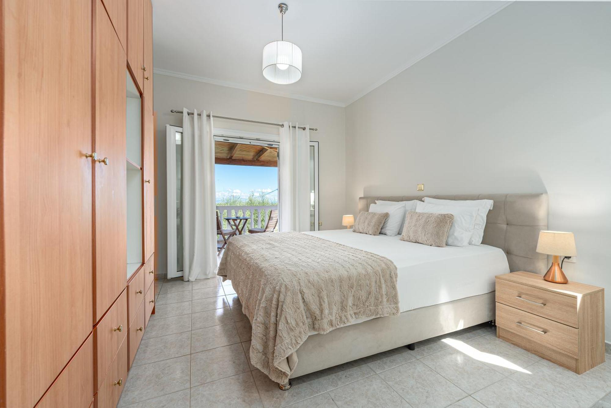 Villa Rosa 3 Bedroom With Sea View Tragaki Dış mekan fotoğraf