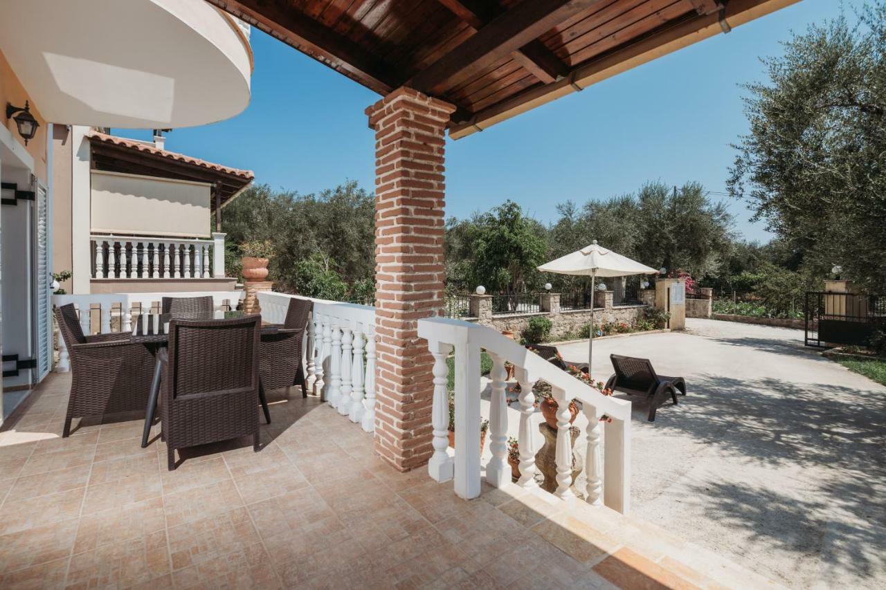 Villa Rosa 3 Bedroom With Sea View Tragaki Dış mekan fotoğraf