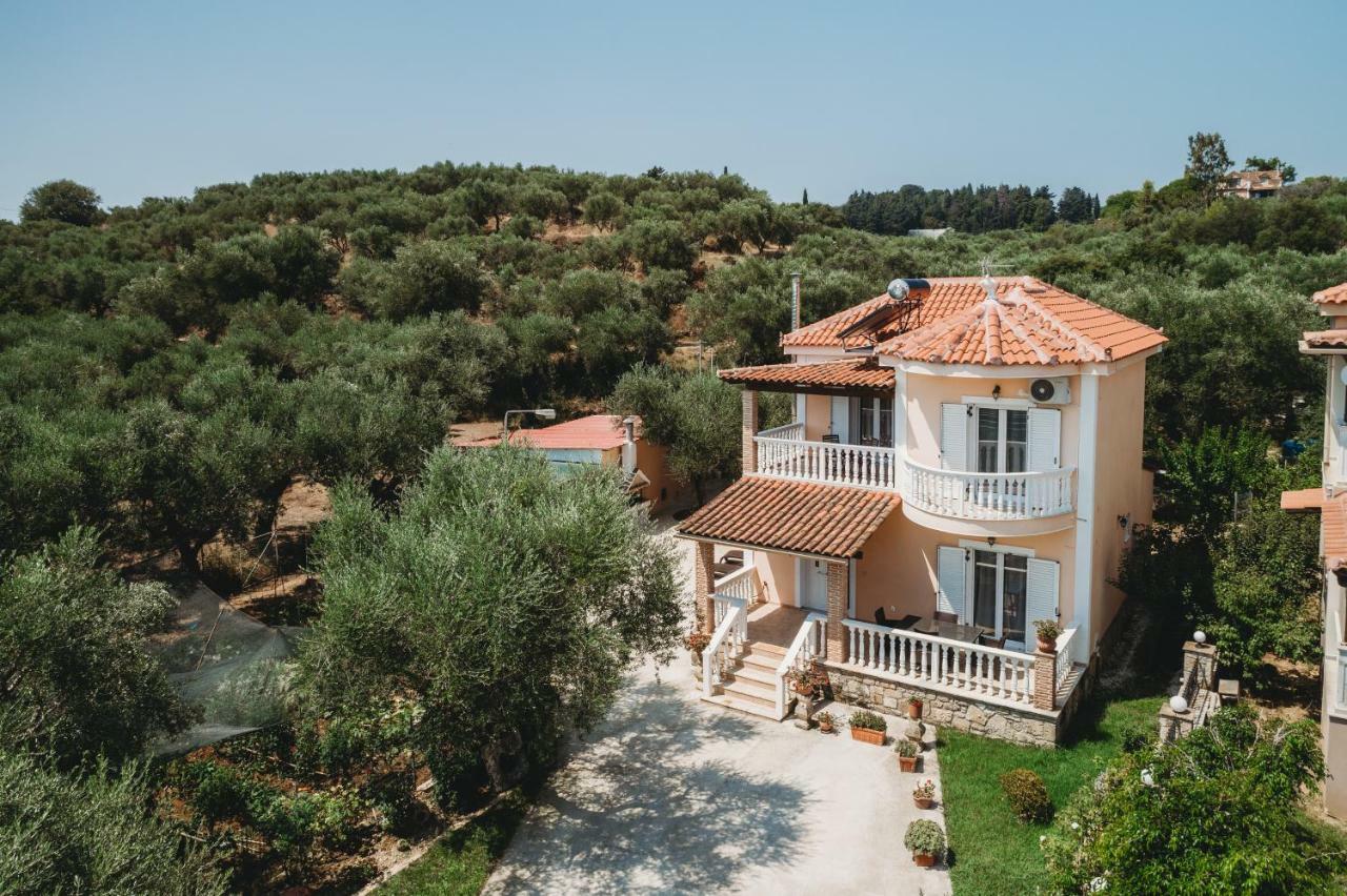 Villa Rosa 3 Bedroom With Sea View Tragaki Dış mekan fotoğraf